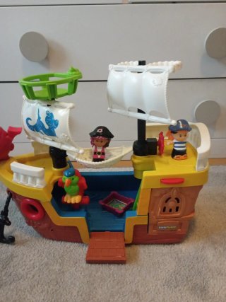 Barco Pirata Juguete Mattel