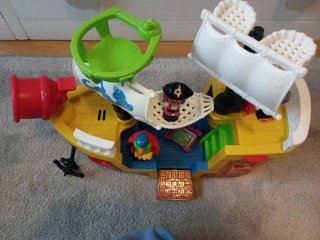Barco Pirata Juguete Mattel
