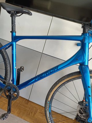 Bicicleta Gravel Merida Silex 600 Azul Talla L