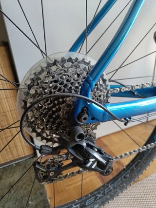 Bicicleta Gravel Merida Silex 600 Azul Talla L