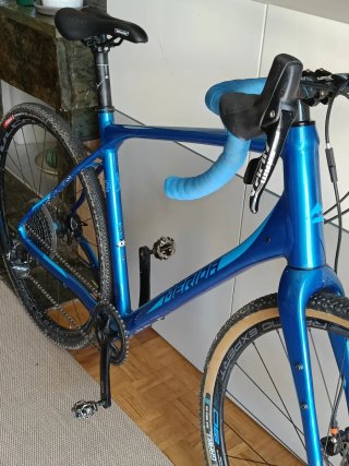 Bicicleta Gravel Merida Silex 600 Azul Talla L