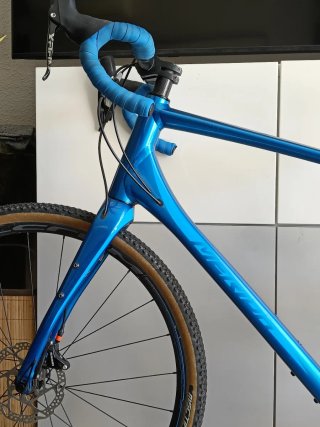 Bicicleta Gravel Merida Silex 600 Azul Talla L