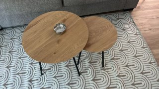 Mesas Nido Jysk Madera y Metal