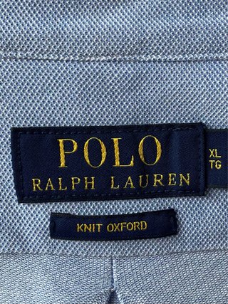Camisa Polo Ralph Lauren Azul