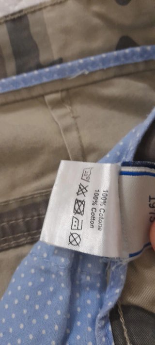 Bermuda Cargo Cotton & Silk Mimetico Taglia 48