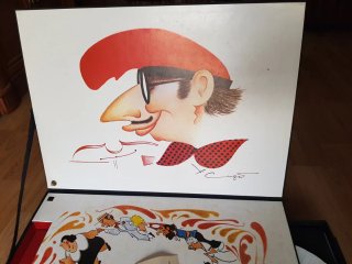 Maletín. Xavier Cugat. Barcelona es bona si la bos