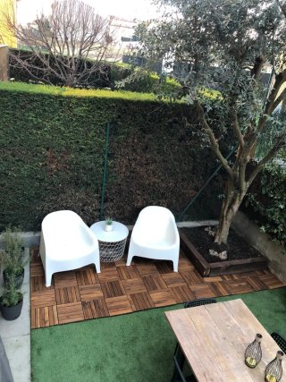 2 Sillones de Jardín Blancos