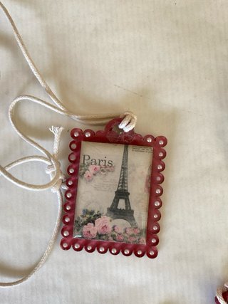 Lote 4 Colgantes Vintage Estilo Shabby Chic