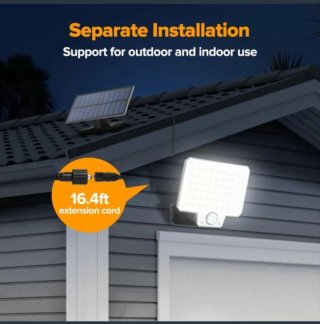 Foco Lámpara Solar 240 LED