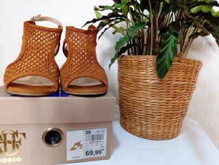 Sandalias Fosco ante marrón