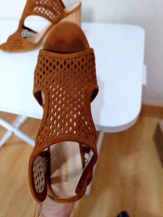 Sandalias Fosco ante marrón