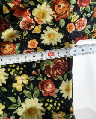 Vestido floral Pull&Bear talla M