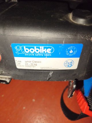 Silla de seguridad para bicicleta