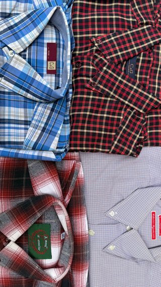 Lote de 12 Camisas de Vestir M-L