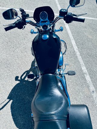 Harley-Davidson Sportster 1200 SuperLow Negra