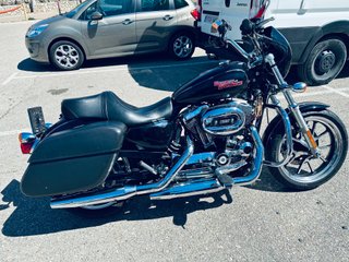 Harley-Davidson Sportster 1200 SuperLow Negra