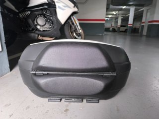 Top Case SHAD 48L Gris/Blanco