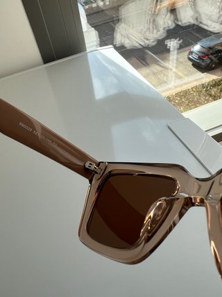 Gafas de Sol Polarizadas Beige y Marrón