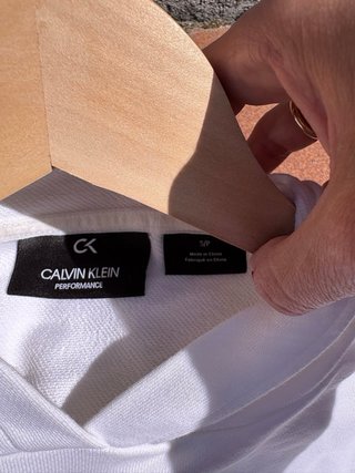 Sudadera Calvin Klein Blanca