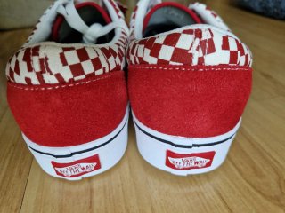 Zapatillas Vans Era ComfyCush Rojo. N°43. Nuevas