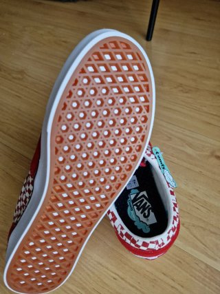 Zapatillas Vans Era ComfyCush Rojo. N°43. Nuevas