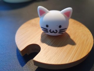 Tazza con gatto e cucchiaino