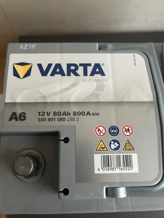Batería Varta Silver Dynamic AGM 80Ah