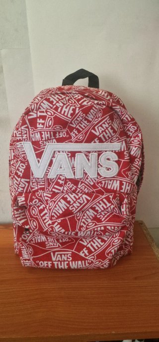 Mochila Vans Roja Off The Wall