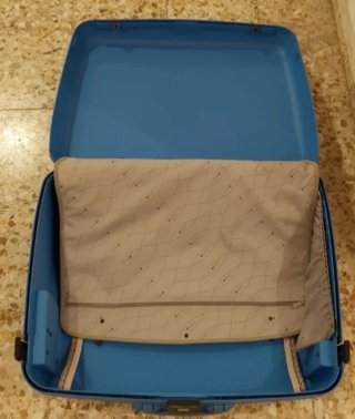 Maleta Delsey rígida 2 ruedas. 55 cm