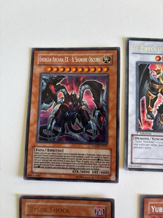 Lotto Yu-Gi-Oh! Yubel Secret 1ª Ed + Rare