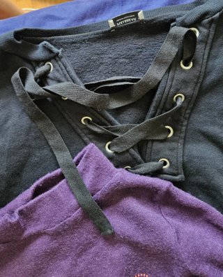 Bundle Sweaters/T-shirts Manga Comprida