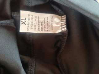 Shorts da corsa neri