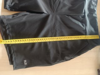 Shorts da corsa neri