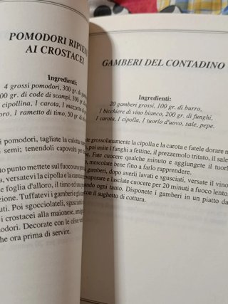 Libro di cucina pesce