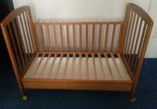 Culla in legno per neonato