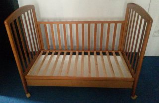 Culla in legno per neonato