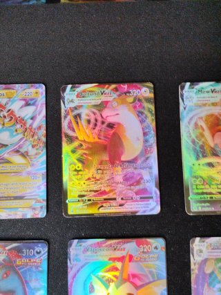 Cartas Pokémon VMAX, EX y GX
