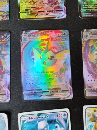 Cartas Pokémon VMAX, EX y GX