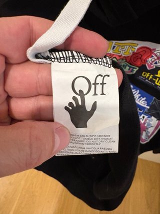 Felpa Off-White Taglia XL Nera