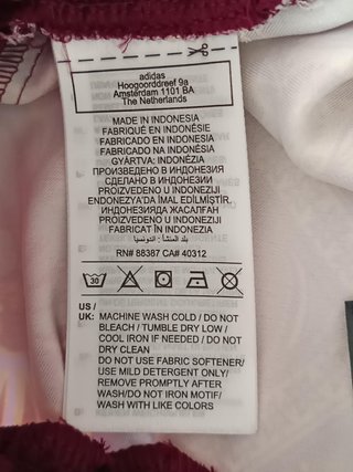 Adidas x Farm Rio Premium Shorts JW4482 Burgundy M