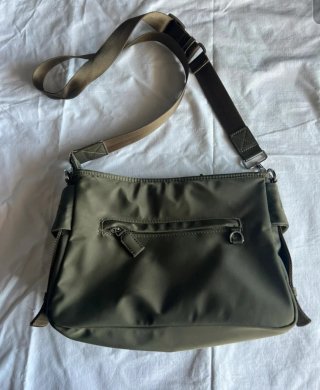 Bolso Bandolera ZARA Verde Militar - Estilo Utilit