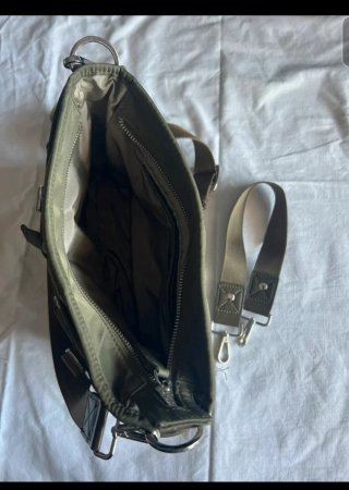 Bolso Bandolera ZARA Verde Militar - Estilo Utilit