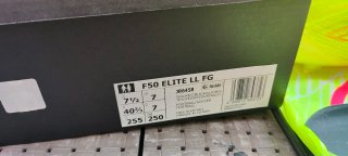 Adidas F50 Elite LL FG Botas Fútbol 40 2/3