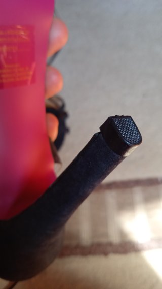 Sandalias negras T.39 con flor