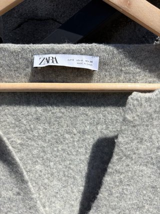 Jersey Zara Gris Talla Única