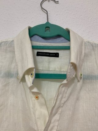 Camisa Lino Blanca Purificación Garcia Talla L
