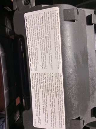 Silla Coche Britax Römer Grupo 1