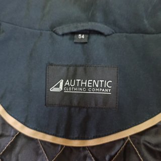 Parka ligera azul marino hombre talla 54