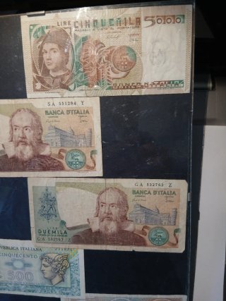 Lotto 5 Banconote Lira Italiana