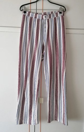 Pijama algodon azul rayas Women'Secret